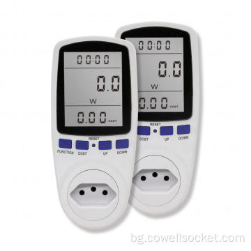 Начало за пестене на енергия Wattmeter щепсел